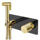 Купить Смеситель гигиенический STICK BLACK TOUCH GOLD (127-bg.2) по цене 32720 руб., в Санкт-Петебруге в интернет магазине 100-Систем, а также дургие товары BOHEME из раздела Гигиенический душ со смесителем и Гигиенический душ