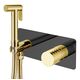 Купить Смеситель гигиенический STICK BLACK DIAMOND GOLD (127-bg) по цене 32720 руб., в Санкт-Петебруге в интернет магазине 100-Систем, а также дургие товары BOHEME из раздела Гигиенический душ со смесителем и Гигиенический душ