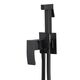 Купить Смеситель ABBER Wasserfall AF8625B с гигиеническим душем, черный матовый (af8625b) по цене 16600 руб., в Санкт-Петебруге в интернет магазине 100-Систем, а также дургие товары ABBER из раздела Гигиенический душ со смесителем и Гигиенический душ