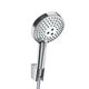 Купить Душевой набор Hansgrohe Raindance Select S 27668000 хром (27668000) по цене 23997.27 руб., в Санкт-Петебруге в интернет магазине 100-Систем, а также дургие товары HANSGROHE из раздела Душевые гарнитуры и Душевые стойки, системы, панели, гарнитуры