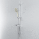 Купить F0150A000 Inspire V2.0, душ.комплект: ручн.душ d 120 мм 3 ф-ции, штанга 900, шланг 1 750 мм, хром, ш (f0150a000) по цене 17290 руб., в Санкт-Петебруге в интернет магазине 100-Систем, а также дургие товары AM.PM из раздела Душевые гарнитуры и Душевые стойки, системы, панели, гарнитуры