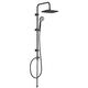 Купить Душевая стойка Aquanet Passion RC AF300-70-RC-B (af300-70-rc-b) по цене 7990 руб., в Санкт-Петебруге в интернет магазине 100-Систем, а также дургие товары AQUANET из раздела Душевые гарнитуры и Душевые стойки, системы, панели, гарнитуры