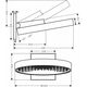 Купить Верхний душ Hansgrohe Rainfinity 26230700 матовый белый  (26230700) по цене 194070.44 руб., в Санкт-Петебруге в интернет магазине 100-Систем, а также дургие товары HANSGROHE из раздела Верхний душ и Комплектующие для встраиваемых систем