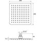 Купить Верхний душ Ravak Chrome 982.01 Хром (x07p334) по цене 12012 руб., в Санкт-Петебруге в интернет магазине 100-Систем, а также дургие товары RAVAK из раздела Верхний душ и Комплектующие для встраиваемых систем