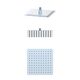 Купить Верхний душ WONZON & WOGHAND, Хром (WW-88DP06-CR) (ww-88dp06-cr) по цене 6754 руб., в Санкт-Петебруге в интернет магазине 100-Систем, а также дургие товары WONZON & WOGHAND из раздела Верхний душ и Комплектующие для встраиваемых систем