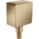 Купить Шланговое подключение Hansgrohe Fixfit Square 26455140 Полированная бронза (26455140) по цене 7772.03 руб., в Санкт-Петебруге в интернет магазине 100-Систем, а также дургие товары HANSGROHE из раздела Шланговое подключение и Комплектующие для встраиваемых систем