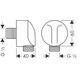 Купить Шланговое подключение Hansgrohe Fixfit 27454670 Черное матовое (27454670) по цене 5877.39 руб., в Санкт-Петебруге в интернет магазине 100-Систем, а также дургие товары HANSGROHE из раздела Шланговое подключение и Комплектующие для встраиваемых систем