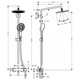 Купить Душевая система Hansgrohe Raindance Select S 27117000 с термостатом Хром (27117000) по цене 232456.38 руб., в Санкт-Петебруге в интернет магазине 100-Систем, а также дургие товары HANSGROHE из раздела Душевые стойки и Душевые стойки, системы, панели, гарнитуры