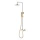 Купить Стойка для душа STICK WHITE DIAMOND GOLD (128-wg) по цене 54578 руб., в Санкт-Петебруге в интернет магазине 100-Систем, а также дургие товары BOHEME из раздела Душевые стойки и Душевые стойки, системы, панели, гарнитуры