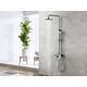 Купить Смеситель Lemark Bronx LM3762GM для душа с регулируемой высотой штанги (lm3762gm) по цене 64040 руб., в Санкт-Петебруге в интернет магазине 100-Систем, а также дургие товары LEMARK из раздела Душевые стойки и Душевые стойки, системы, панели, гарнитуры