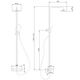 Купить Душевая стойка ABBER Thermostat AF8516B с термостатом и изливом, черная матовая (af8516b) по цене 55400 руб., в Санкт-Петебруге в интернет магазине 100-Систем, а также дургие товары ABBER из раздела Душевые стойки и Душевые стойки, системы, панели, гарнитуры