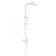 Купить Душевая стойка Timo Tetra-Thermo SX-0169/16 с термостатом, белый матовый (sx-0169/16) по цене 75766 руб., в Санкт-Петебруге в интернет магазине 100-Систем, а также дургие товары TIMO из раздела Душевые стойки и Душевые стойки, системы, панели, гарнитуры