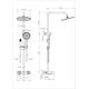 Купить Душевая система с термостатом WONZON & WOGHAND MUSE Selesta, Хром (WW-B4113-CR) (ww-b4113-cr) по цене 54415 руб., в Санкт-Петебруге в интернет магазине 100-Систем, а также дургие товары WONZON & WOGHAND из раздела Душевые стойки и Душевые стойки, системы, панели, гарнитуры