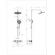 Купить Душевая система с термостатом WONZON & WOGHAND NEO, Хром (WW-B3035-A1-CR) (ww-b3035-a1-cr) по цене 39325 руб., в Санкт-Петебруге в интернет магазине 100-Систем, а также дургие товары WONZON & WOGHAND из раздела Душевые стойки и Душевые стойки, системы, панели, гарнитуры