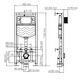 Купить Aller 10TLT.010.ME.MG01 Система инсталляции для унитазов (10tlt.010.me.mg01) по цене 39351 руб., в Санкт-Петебруге в интернет магазине 100-Систем, а также дургие товары WasserKRAFT из раздела Инсталляции для унитазов и Инсталляции