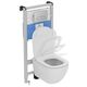 Купить Промо-комплект 4 в 1 Ideal Standard с подвесным унитазом T007901 TESI AquaBlade® с сиденьем и крышкой T352701 TESI, встраиваемой инсталляцией R020467 PROSYS FRAME 120 M и механической панелью смыва R0115AA OLEAS™ M1 (r030501) по цене 38681.94 руб., в Санкт-Петебруге в интернет магазине 100-Систем, а также дургие товары IDEAL STANDARD из раздела Готовые решения и Инсталляции