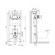 Купить Инсталляция BelBagno BB001-120 для подвесного унитаза без клавиши смыва (bb001-120) по цене 19900 руб., в Санкт-Петебруге в интернет магазине 100-Систем, а также дургие товары BelBagno из раздела Инсталляции для унитазов и Инсталляции