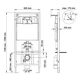 Купить Инсталляция BERGES для скрытого монтажа NOVUM L5 с кнопкой Черный Soft Touch (040215) по цене 17980 руб., в Санкт-Петебруге в интернет магазине 100-Систем, а также дургие товары BERGES из раздела Инсталляции для унитазов и Инсталляции