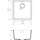 Купить Кухонная мойка Omoikiri Kata-40-U-BL (4993396) по цене 15688 руб., в Санкт-Петебруге в интернет магазине 100-Систем, а также дургие товары Omoikiri из раздела Врезные мойки и Кухонные мойки