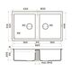 Купить Кухонная мойка Omoikiri Kitagawa 86-2-GR Artceramic/leningrad grey (4993491) по цене 70888 руб., в Санкт-Петебруге в интернет магазине 100-Систем, а также дургие товары Omoikiri из раздела Двойные мойки и Кухонные мойки