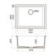 Купить Кухонная мойка Omoikiri Okinoshima 61-U/I-BL Natceramic/черный (4997063) по цене 87188 руб., в Санкт-Петебруге в интернет магазине 100-Систем, а также дургие товары Omoikiri из раздела Интегрированные мойки и Кухонные мойки
