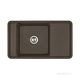 Купить Мойка для кухни из литого мрамора AQUATON Беллис 87 кофе 1A724832BS280 (1a724832bs280) по цене 14719 руб., в Санкт-Петебруге в интернет магазине 100-Систем, а также дургие товары AQUATON из раздела Накладные мойки и Кухонные мойки