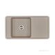 Купить Мойка для кухни из литого мрамора AQUATON Беллис 97 серый  шёлк 1A725132BS250 (1a725132bs250) по цене 18633 руб., в Санкт-Петебруге в интернет магазине 100-Систем, а также дургие товары AQUATON из раздела Накладные мойки и Кухонные мойки