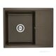 Купить Мойка для кухни из литого мрамора AQUATON Делия 65 кофе 1A718632DE280 (1a718632de280) по цене 9826 руб., в Санкт-Петебруге в интернет магазине 100-Систем, а также дургие товары AQUATON из раздела Накладные мойки и Кухонные мойки