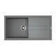 Купить Кухонная мойка Omoikiri Tedori 100-GR Tetogranit/leningrad grey (4993567) по цене 42088 руб., в Санкт-Петебруге в интернет магазине 100-Систем, а также дургие товары Omoikiri из раздела Накладные мойки и Кухонные мойки