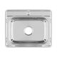 Купить Мойка Iddis Basic BAS53P0i77 530х430. нержавеющая сталь. полированная (bas53p0i77) по цене 5390 руб., в Санкт-Петебруге в интернет магазине 100-Систем, а также дургие товары IDDIS из раздела Накладные мойки и Кухонные мойки