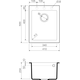 Купить Кухонная мойка Omoikiri Bosen 41-WH (4993144) по цене 28188 руб., в Санкт-Петебруге в интернет магазине 100-Систем, а также дургие товары Omoikiri из раздела Накладные мойки и Кухонные мойки