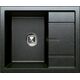 Купить Кухонная каменная мойка TOLERO Classic R-107 черная (765360) по цене 9400 руб., в Санкт-Петебруге в интернет магазине 100-Систем, а также дургие товары TOLERO из раздела Накладные мойки и Кухонные мойки