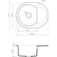 Купить Кухонная мойка Omoikiri Sakaime 60E-WH Tetogranit/белый (4993136) по цене 24288 руб., в Санкт-Петебруге в интернет магазине 100-Систем, а также дургие товары Omoikiri из раздела Накладные мойки и Кухонные мойки