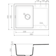 Купить Кухонная мойка Omoikiri Sakaime 68-DC Tetogranit/темный шоколад (4993192) по цене 22188 руб., в Санкт-Петебруге в интернет магазине 100-Систем, а также дургие товары Omoikiri из раздела Накладные мойки и Кухонные мойки