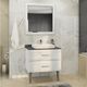 Купить COMFORTY. Зеркало "Империя-80" белый глянец (00004143507) по цене 12760 руб., в Санкт-Петебруге в интернет магазине 100-Систем, а также дургие товары COMFORTY из раздела Зеркала и Мебель для ванной комнаты