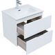 Купить Мебель для ванной Aquanet Алвита New 60 2 ящика, белый матовый (274216) по цене 46005 руб., в Санкт-Петебруге в интернет магазине 100-Систем, а также дургие товары AQUANET из раздела Готовые решения для ванной комнаты и Мебель для ванной комнаты