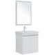 Купить Мебель для ванной Aquanet Nova Lite 60 белый глянец (2 дверцы) (302532) по цене 42598 руб., в Санкт-Петебруге в интернет магазине 100-Систем, а также дургие товары AQUANET из раздела Готовые решения для ванной комнаты и Мебель для ванной комнаты