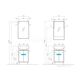 Купить Зеркало AQUATON Рико 50 1A216302RI010 (1a216302ri010) по цене 3384 руб., в Санкт-Петебруге в интернет магазине 100-Систем, а также дургие товары AQUATON из раздела Зеркала и Мебель для ванной комнаты