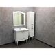 Купить Comforty. Зеркало "Монако-80" белый глянец (00003129893cf) по цене 11440 руб., в Санкт-Петебруге в интернет магазине 100-Систем, а также дургие товары COMFORTY из раздела Зеркала и Мебель для ванной комнаты