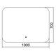 Купить Зеркало для ванной Azario Alone Raggio 100 CS00078966 (cs00078966) по цене 8540 руб., в Санкт-Петебруге в интернет магазине 100-Систем, а также дургие товары Azario из раздела Зеркала и Мебель для ванной комнаты