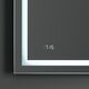 Купить M91AMOX0653WG Универсальное зеркало с контурной Led-подсветкой, часами и косметическим зеркалом 65 (m91amox0653wg) по цене 12690 руб., в Санкт-Петебруге в интернет магазине 100-Систем, а также дургие товары AM.PM из раздела Зеркала и Мебель для ванной комнаты
