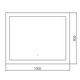 Купить Зеркало ABBER See AG6107SL-1.0 с подсветкой, сенсорный выключатель, диммер (ag6107sl-1.0) по цене 12300 руб., в Санкт-Петебруге в интернет магазине 100-Систем, а также дургие товары ABBER из раздела Зеркала и Мебель для ванной комнаты