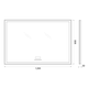 Купить Зеркало BelBagno SPC-GRT-1200-800-LED-TCH-RAD (spc-grt-1200-800-led-tch-rad) по цене 27300 руб., в Санкт-Петебруге в интернет магазине 100-Систем, а также дургие товары BelBagno из раздела Зеркала и Мебель для ванной комнаты
