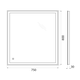 Купить Зеркало BelBagno SPC-GRT-750-800-LED-TCH (spc-grt-750-800-led-tch) по цене 11600 руб., в Санкт-Петебруге в интернет магазине 100-Систем, а также дургие товары BelBagno из раздела Зеркала и Мебель для ванной комнаты