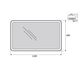 Купить Зеркало BelBagno SPC-MAR 120 с кнопочным выключателем с подсветкой (spc-mar-1200-800-led-btn) по цене 15000 руб., в Санкт-Петебруге в интернет магазине 100-Систем, а также дургие товары BelBagno из раздела Зеркала и Мебель для ванной комнаты