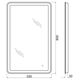 Купить Зеркало BelBagno SPC-MAR-500-800-LED-TCH (spc-mar-500-800-led-tch) по цене 9900 руб., в Санкт-Петебруге в интернет магазине 100-Систем, а также дургие товары BelBagno из раздела Зеркала и Мебель для ванной комнаты