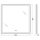 Купить Зеркало BelBagno SPC-MAR-800-800-LED-TCH-WARM (spc-mar-800-800-led-tch-warm) по цене 13900 руб., в Санкт-Петебруге в интернет магазине 100-Систем, а также дургие товары BelBagno из раздела Зеркала и Мебель для ванной комнаты
