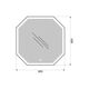 Купить Зеркало BelBagno SPC-OTT-800-800-LED-TCH (spc-ott-800-800-led-tch) по цене 12500 руб., в Санкт-Петебруге в интернет магазине 100-Систем, а также дургие товары BelBagno из раздела Зеркала и Мебель для ванной комнаты