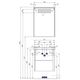 Купить Зеркальный шкаф AQUATON Стоун 60 грецкий орех 1A231502SXC80 (1a231502sxc80) по цене 11937.7 руб., в Санкт-Петебруге в интернет магазине 100-Систем, а также дургие товары AQUATON из раздела Зеркальные шкафы для ванной и Мебель для ванной комнаты