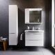 Купить Зеркало со шкафом AM.PM Like 80 L M80MPL0801WG с подсветкой Белый (m80mpl0801wg) по цене 20790 руб., в Санкт-Петебруге в интернет магазине 100-Систем, а также дургие товары AM.PM из раздела Зеркальные шкафы для ванной и Мебель для ванной комнаты